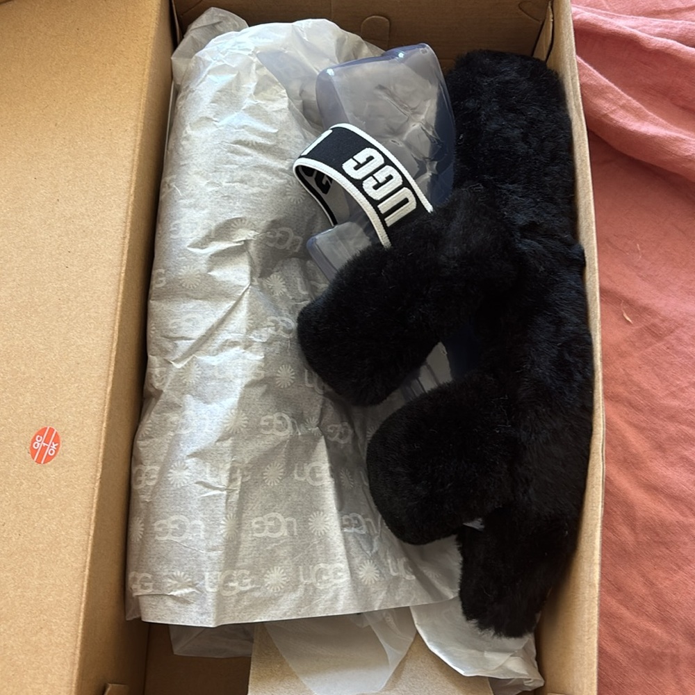 Ugg Fuzzy Slides - image 5